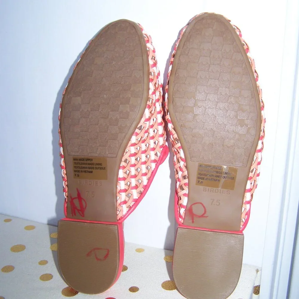 **Final Sale** Birdies NWT Woven Mules Sz 7.5 - Picture 6 of 6